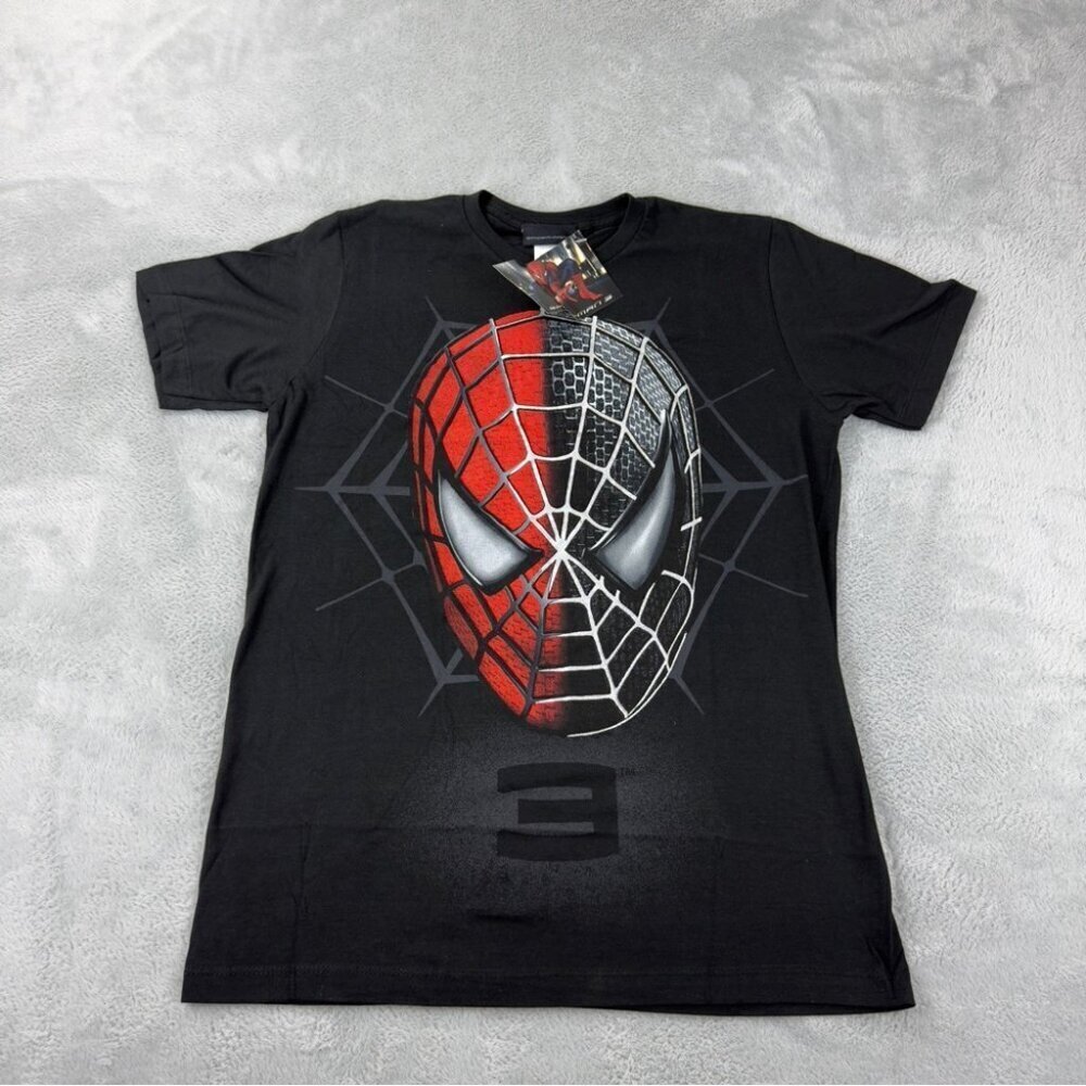 Spiderman Black Promo T-Shirt Women's Size Medium